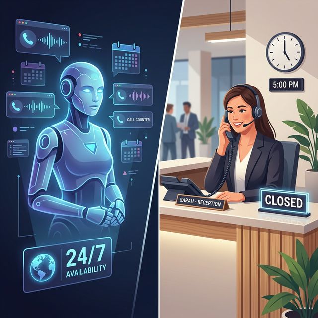 AI Answering Service vs Human Receptionist: Which One Actually Makes You Money? (2026)