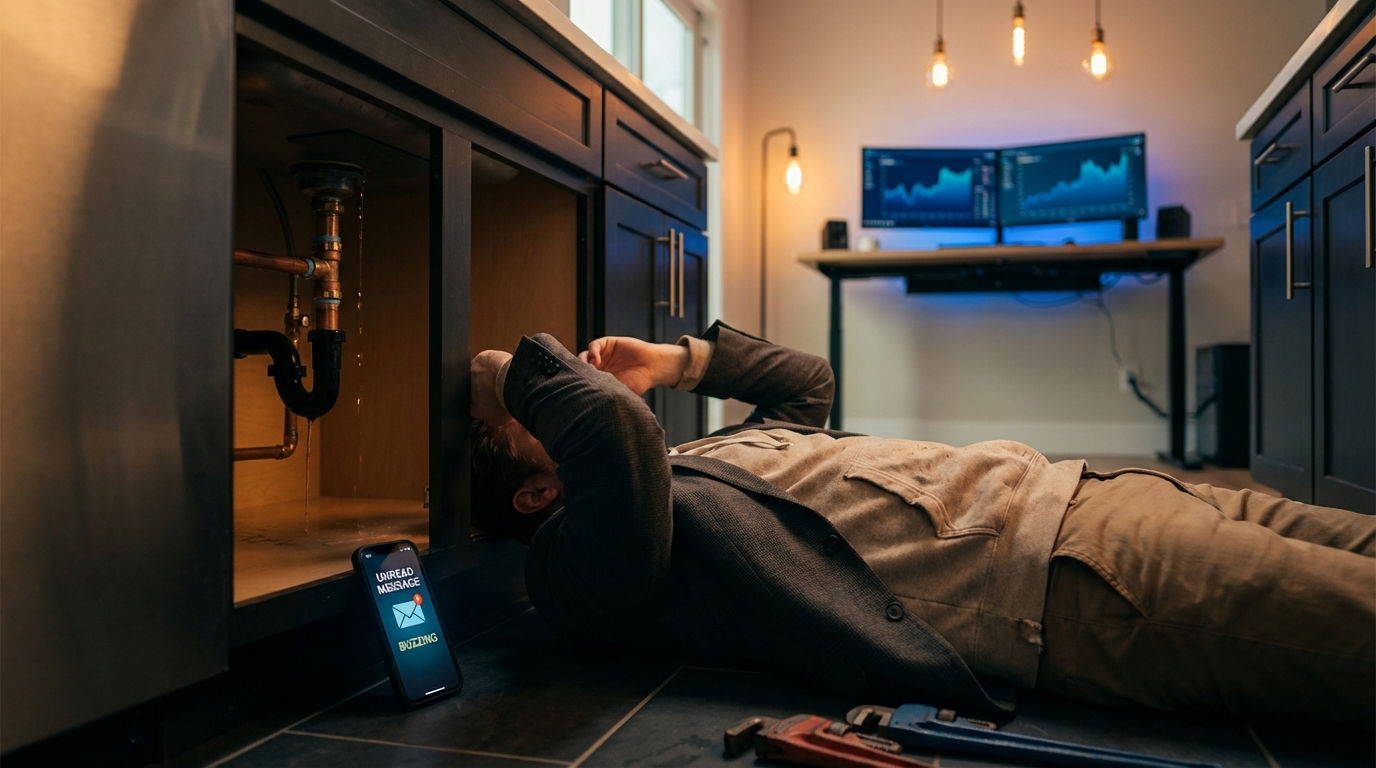 AI Phone Receptionist for Plumbers: Never Miss a $375 Emergency Call Again